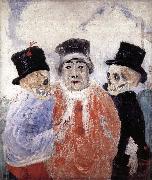 James Ensor The Red Judge oil